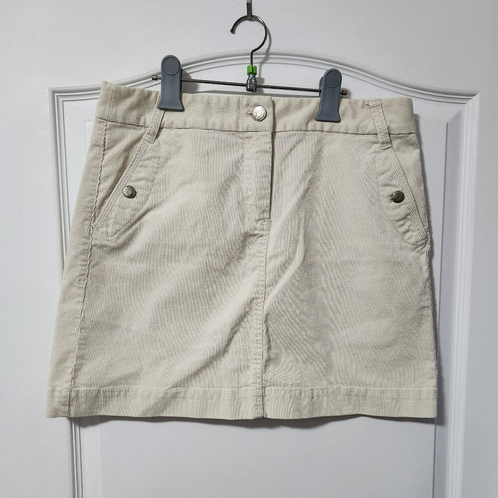 Jcrew Corduroy Mini Skirt